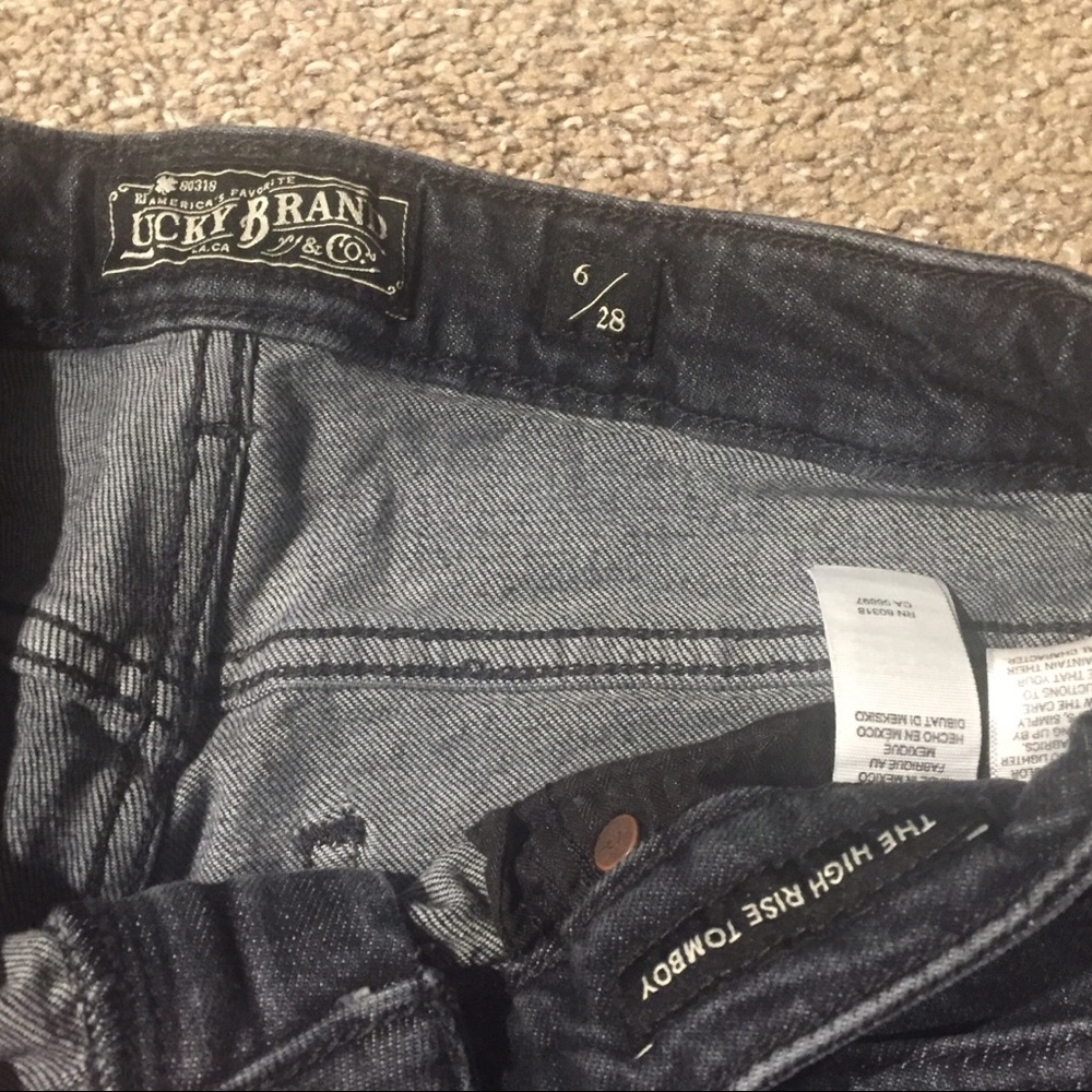 High Rise Tomboy Cropped Jean - Picture 5 of 7